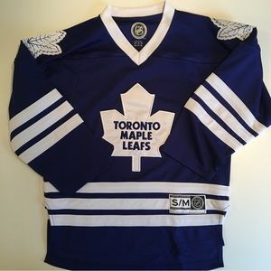 REEBOK Kids  Maple Leafs Jersey Size S/M